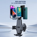 Support téléphone automatique à verrouillage pour vélo, support téléphone vélo