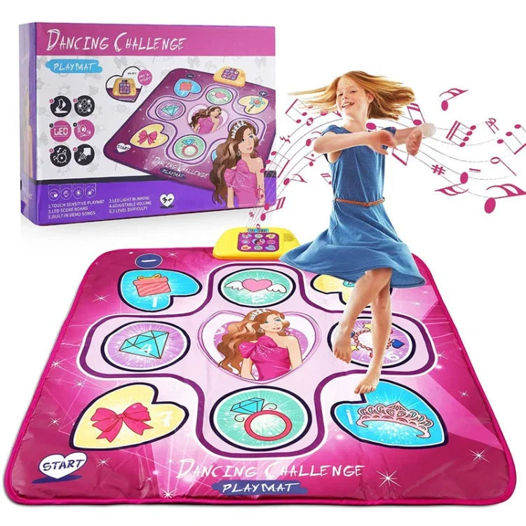 Tapis de danse musical pour enfants, jeu de danse électronique, boîte à musique, jouets