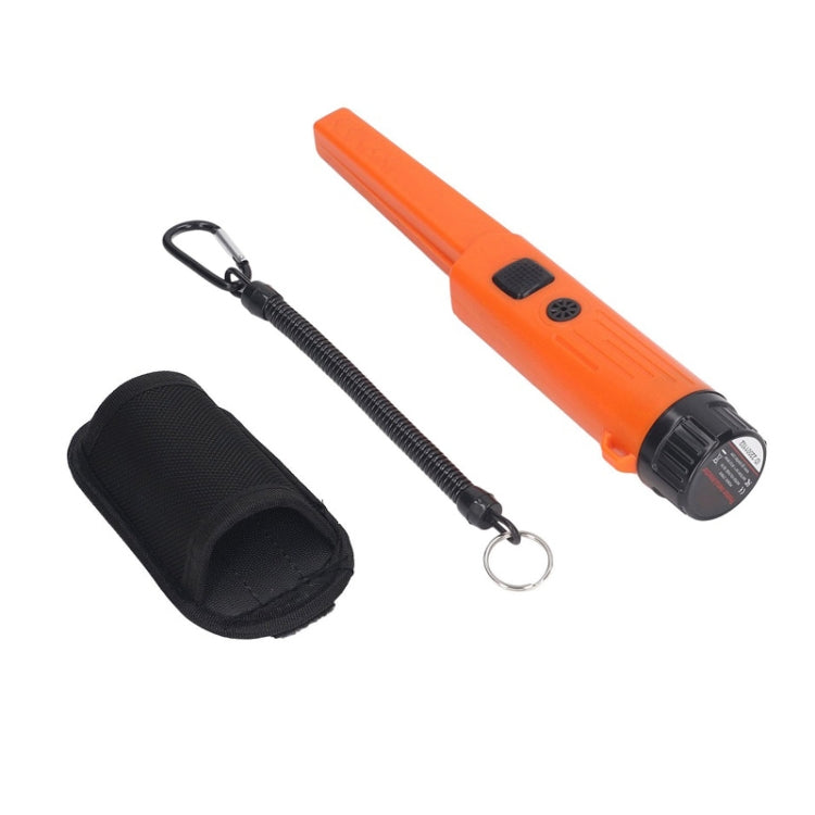 Détecteur de positionnement portatif métallique mini étanche, orange, noir