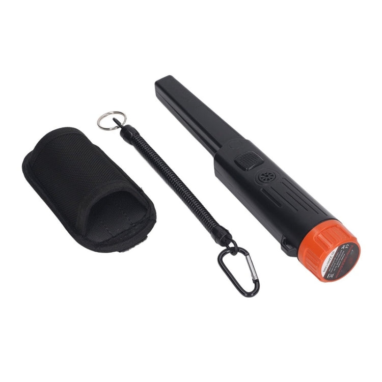 Détecteur de positionnement portatif métallique mini étanche, orange, noir