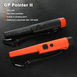 Détecteur de positionnement portatif métallique mini étanche, orange, noir