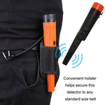 Détecteur de positionnement portatif métallique mini étanche, orange, noir