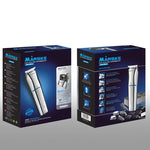 MARSKE Tondeuse à Cheveux 6-en-1 Kit de Toilettage Rasoir Rechargeable pour Sculpture Tondeuse Nez, Prise UE, Prise US