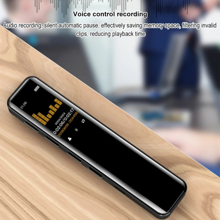 Enregistreur mini intelligent G1 avec écran couleur IPS 0,96 pouce HD et réduction de bruit, 8GB, 16GB, 32GB