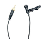 Microphone cravate sans fil avec prise droite 3,5 mm à filetage interne, 1,5 m, 2 m, 3 m, 4 m, 5 m