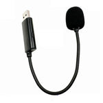 Microphone pour visioconférence en direct, branchement direct USB, 4,0x205 mm, 4,0x255 mm, 4,0x255 mm avec interrupteur
