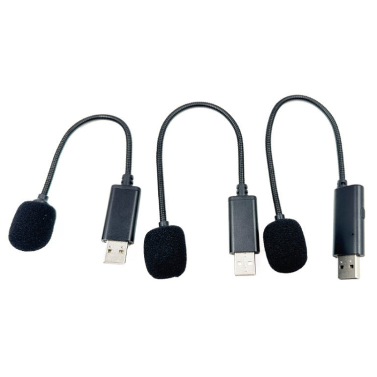 Microphone pour visioconférence en direct, branchement direct USB, 4,0x205 mm, 4,0x255 mm, 4,0x255 mm avec interrupteur
