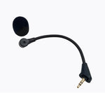 Casque micro gaming Internet café E-Sports à fiche 4 broches, pour Kingston HyperX Cloud Alpha, pour ancien Kingston HyperX Cloud II / Cloud X / Cloud Core / Cloud Pro Silver, 2021 Kingston HyperX Cloud II / Cloud X / Cloud Core / Cloud Pro Silver