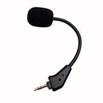 Casque micro gaming Internet café E-Sports à fiche 4 broches, pour Kingston HyperX Cloud Alpha, pour ancien Kingston HyperX Cloud II / Cloud X / Cloud Core / Cloud Pro Silver, 2021 Kingston HyperX Cloud II / Cloud X / Cloud Core / Cloud Pro Silver