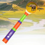 Jouet éducatif scientifique pour enfants télescope radis 8X HD à mise au point rétractable