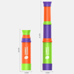 Jouet éducatif scientifique pour enfants télescope radis 8X HD à mise au point rétractable