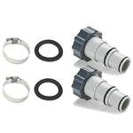 Adaptateur de tuyau pour piscine Intex avec filetage intérieur, ensemble A, ensemble B, 1 adaptateur type A