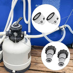 Adaptateur de tuyau pour piscine Intex avec filetage intérieur, ensemble A, ensemble B, 1 adaptateur type A
