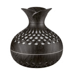 Diffuseur d'aromathérapie lumineux LED, petite vase domestique, humidificateur silencieux, diffuseur d'aromathérapie 2 en 1