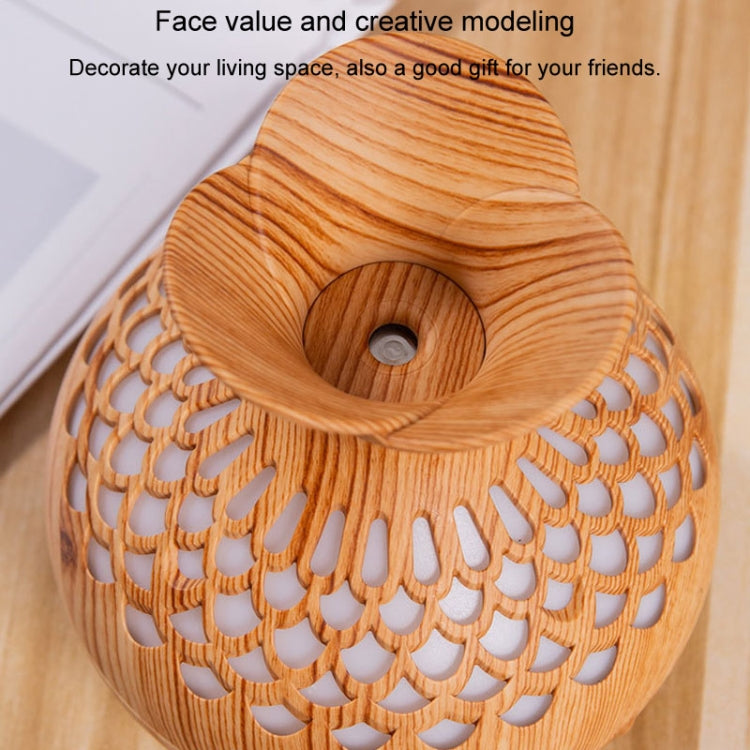 Diffuseur d'aromathérapie lumineux LED, petite vase domestique, humidificateur silencieux, diffuseur d'aromathérapie 2 en 1