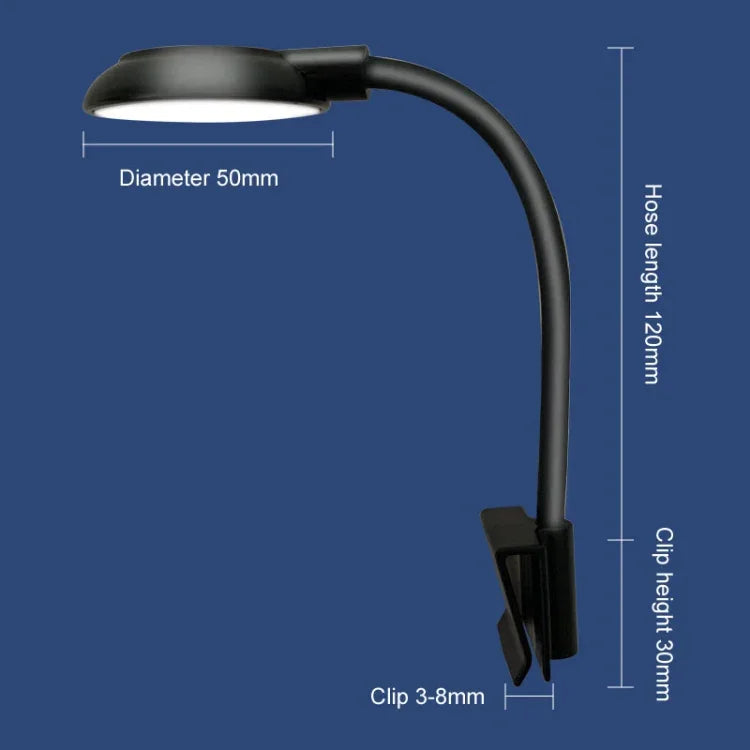 Lampe LED clip 5W pour aquarium, alimentation USB, lampe translucide pour plantes aquatiques