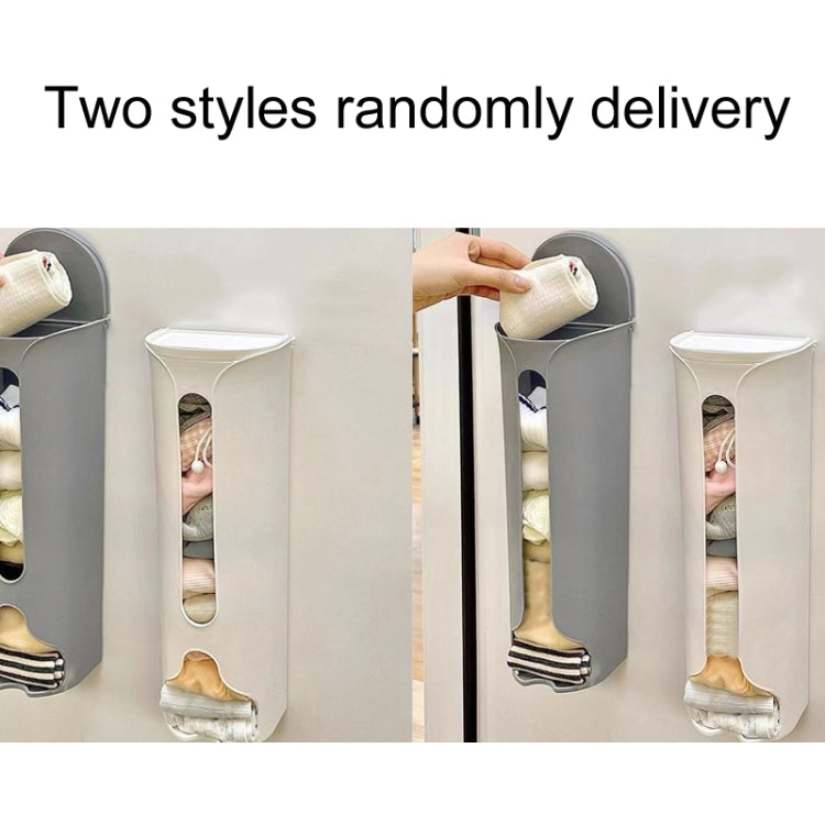 Organisateur de sous-vêtements mural sans perforation Support de rangement pour chaussettes domestique
