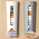 Organisateur de sous-vêtements mural sans perforation Support de rangement pour chaussettes domestique