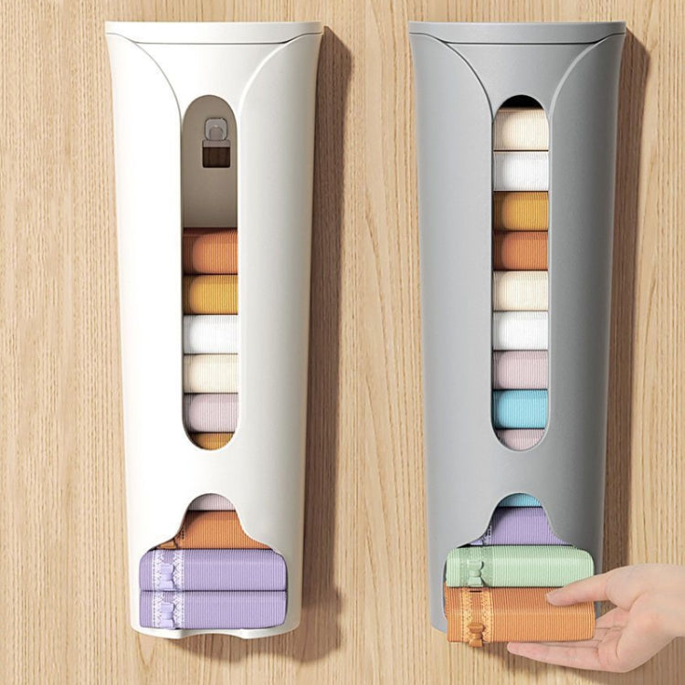 Organisateur de sous-vêtements mural sans perforation Support de rangement pour chaussettes domestique