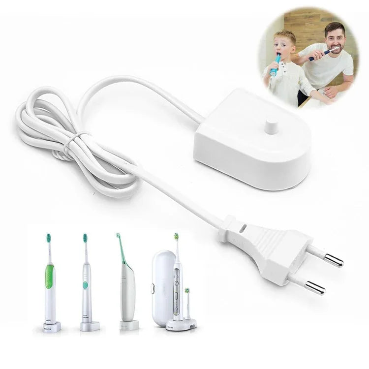 Chargeur prise UE HX6100 pour brosse à dents Philips HX6730 6511 3216 3226 9112, etc., prise UE
