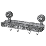 Étagère de salle de bain sans perforation à ventouse, support de rangement mural pour toilettes domestiques