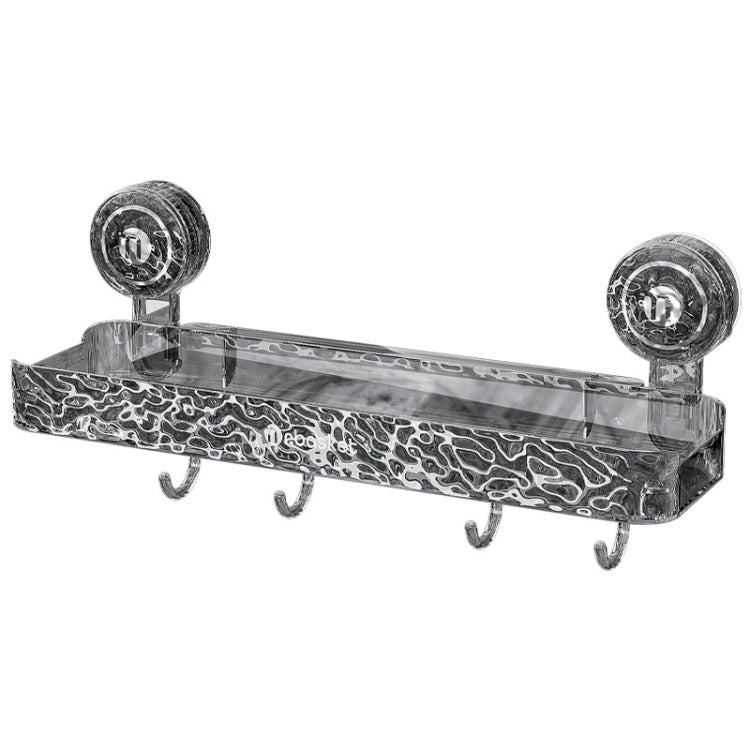 Étagère de salle de bain sans perforation à ventouse, support de rangement mural pour toilettes domestiques
