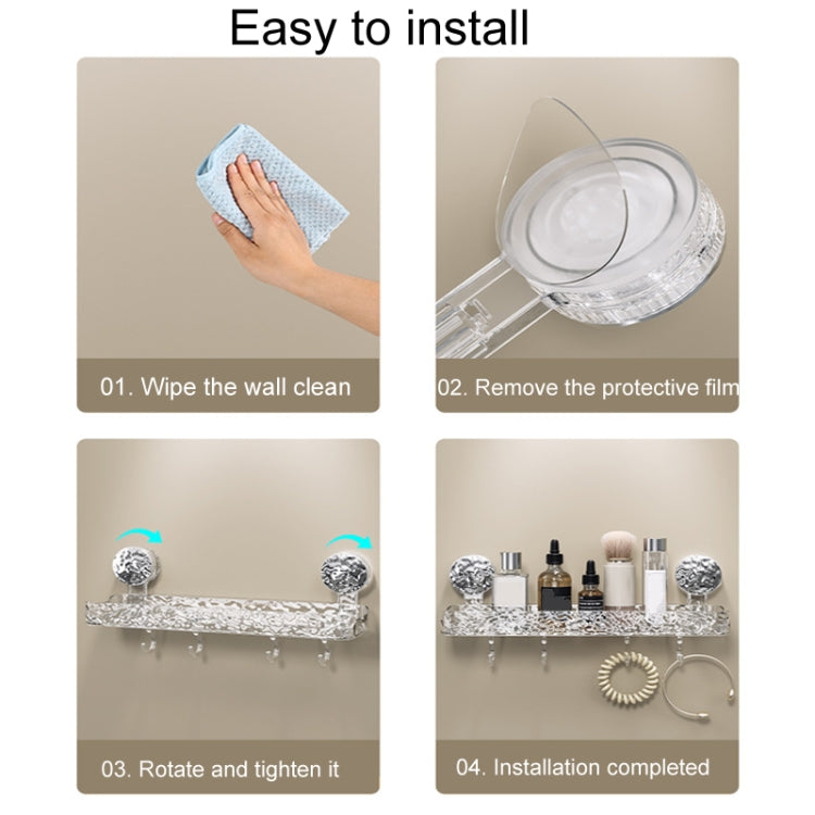 Étagère de salle de bain sans perforation à ventouse, support de rangement mural pour toilettes domestiques