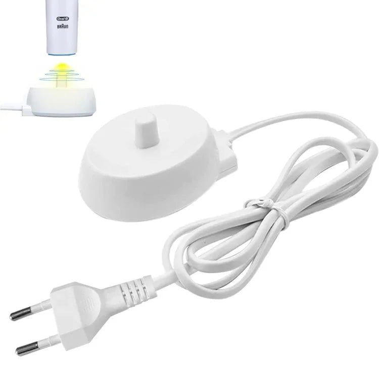 Chargeur 3757 Pour Brosse à Dents Électrique Braun Oral B D12 D16 D20 D36, Prise EU, Prise EU