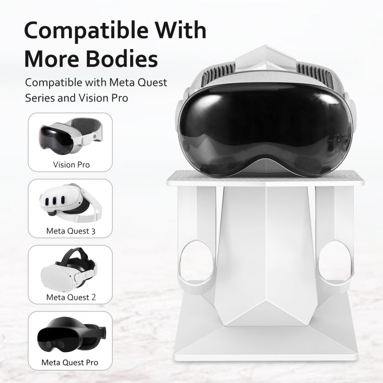 Support de rangement et d'exposition pour casque VR Apple Vision Pro / Meta Quest 3 / 2 / Pro