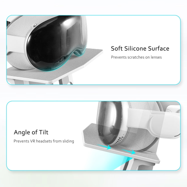 Support de rangement et d'exposition pour casque VR Apple Vision Pro / Meta Quest 3 / 2 / Pro
