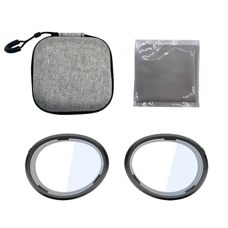 Pour Apple Vision Pro Cadre magnétique Lunettes VR Accessoires intelligents, Cadre simple, Cadre indice de réfraction 1.56 + lentille 200 degrés, Cadre indice de réfraction 1.61 + lentille 300 degrés, Cadre indice de réfraction 1.67 + lentille 400 degrés