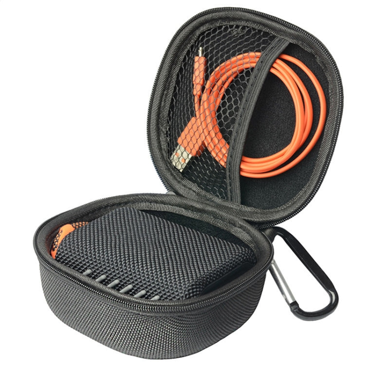 Sac de rangement portable pour enceinte Bluetooth JBL GO4, Étui de protection, Bleu, Noir, Orange, Fibre de carbone noire