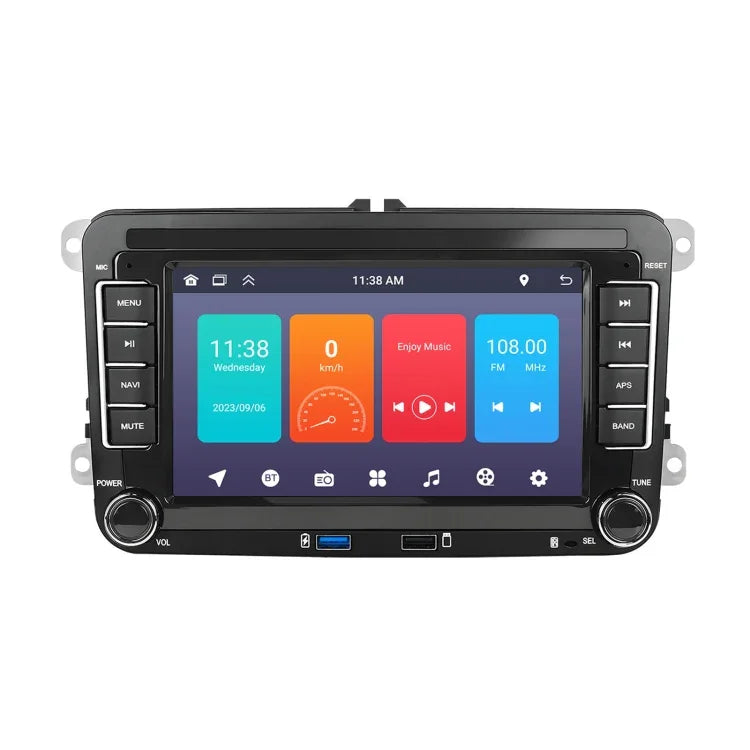 Pour Volkswagen/Skoda Lecteur 1+32G Grand Écran Carplay Navigation Android Caméra de Recul Machine Intégrée, 1+32G