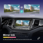 Pour Volkswagen/Skoda Lecteur 1+32G Grand Écran Carplay Navigation Android Caméra de Recul Machine Intégrée, 1+32G