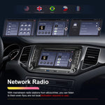 Pour Volkswagen/Skoda 2+64G Lecteur grand écran Carplay Android Navigation Caméra de recul intégrée, 2+64G