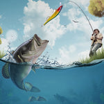 6 couleurs / set HENGJIA MI169 leurres de pêche Lua durs submergés, 12cm 13,6g