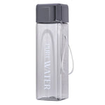 Tasse carrée simple, portable, étanche, en plastique, pour le sport et le camping, 500 ml