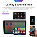 Lecteur Bluetooth de voiture à grand écran HD universel Android 6+128G, machine intégrée de navigation GPS Android, 7 pouces, 9 pouces, 10,1 pouces