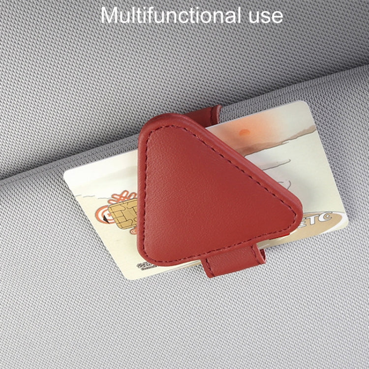 Car Eyeglasses Storage Clip Automobile Sun Visor Sunglasses Carrying Holder