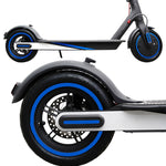 Autocollant réfléchissant étanche d'avertissement pour trottinette Xiaomi Mijia M365/1s/Pro/Pro2