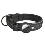 Pour collier de chien AirTag 2e génération / AirTag 1re génération Doublure en néoprène réfléchissante, tailles S, M, L, XL