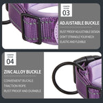 Pour collier de chien AirTag 2e génération / AirTag 1re génération Doublure en néoprène réfléchissante, tailles S, M, L, XL