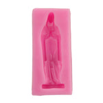 Moule en silicone Vierge Marie pour gâteaux en fondant, moule à chocolat ou pâte à modeler, outil de pâtisserie.