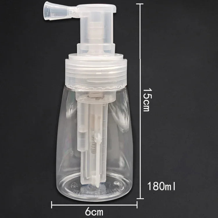 Bouteille vide en plastique portable pour vaporisateur de poudre anti-chaleur, 180 ml
