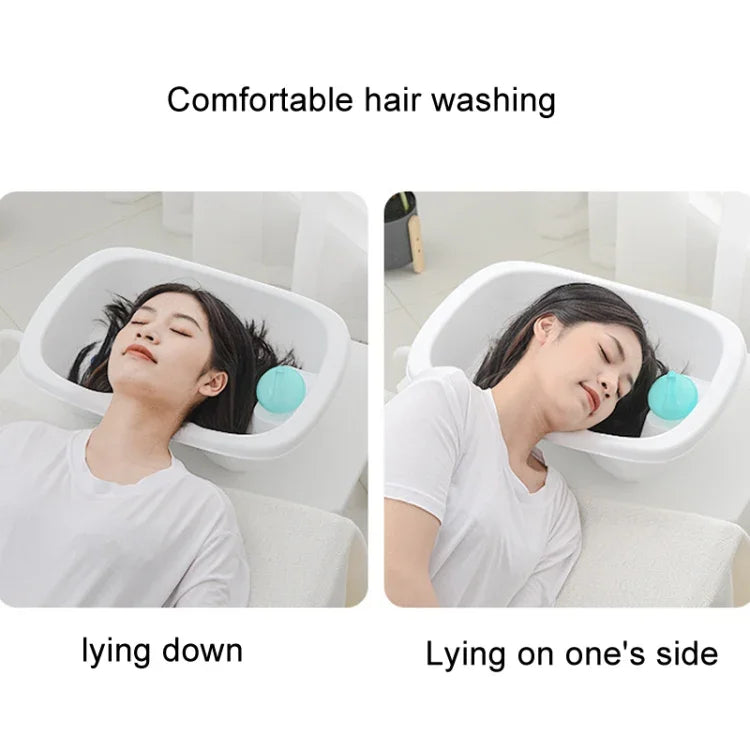 Lave-tête portable pour lit, lavabo pour laver les cheveux au lit pour les personnes blessées, âgées, femmes enceintes