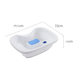 Lave-tête portable pour lit, lavabo pour laver les cheveux au lit pour les personnes blessées, âgées, femmes enceintes