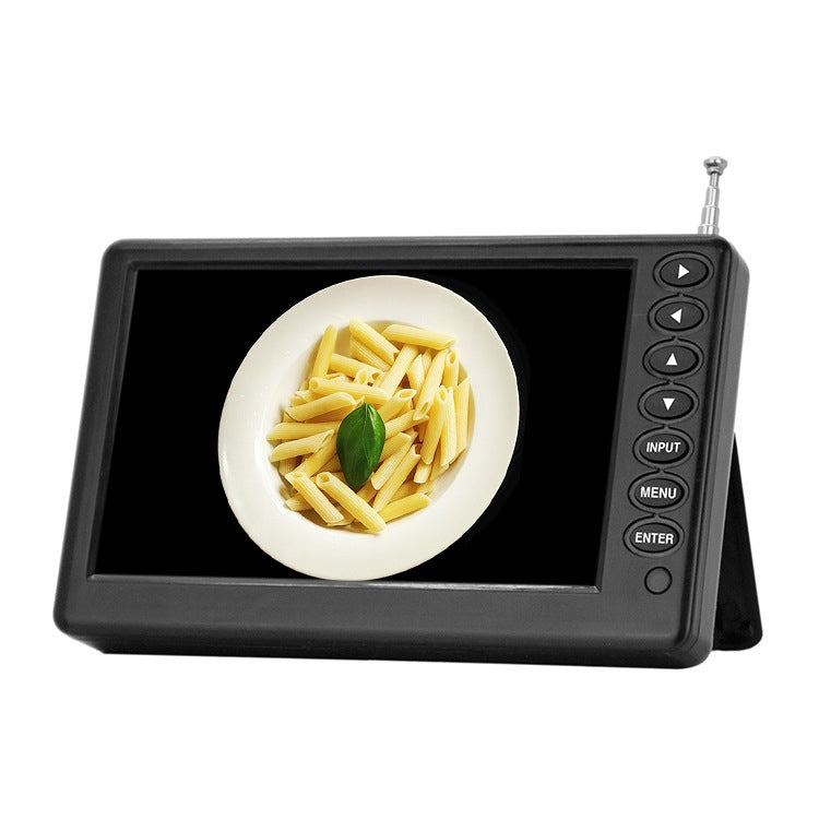 Télévision numérique LCD voiture ultra fine portable 5 pouces, prise US, prise ATSC US