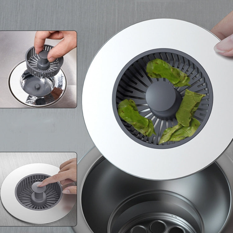Bouchon de crépine d'évier de cuisine escamotable, combinaison anti-obstruction et facile à nettoyer, bouchon de crépine d'évier