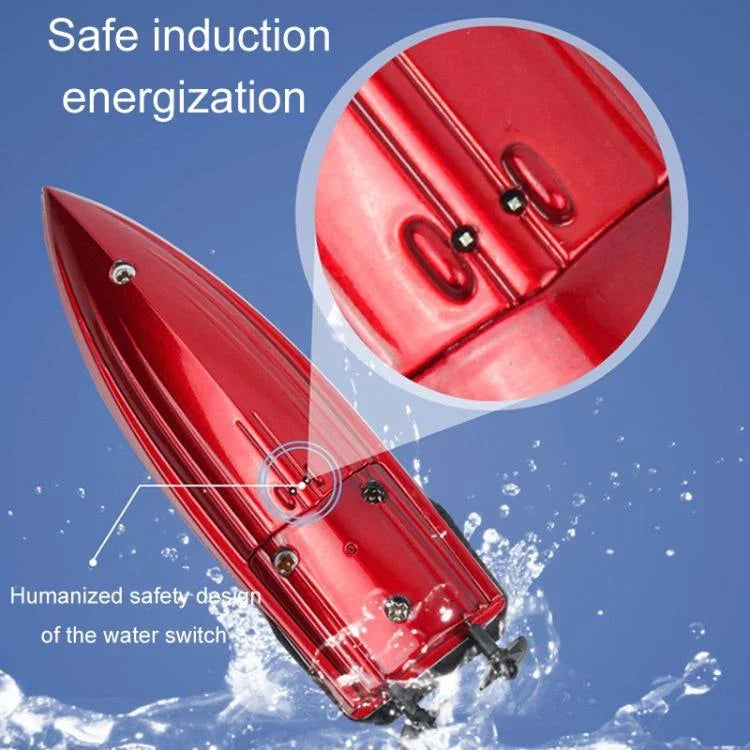 Mini bateau télécommandé 2,4 GHz pour enfants, sous-marin électrique pour jouer dans l'eau en été, jouet pour garçons