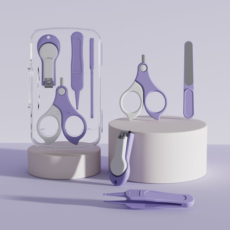Ensemble coupe-ongles 4 en 1 pour bébé, kit de soins portable de voyage pour bébé